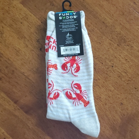 Funky Socks Lobster Print - Picture 6 of 9